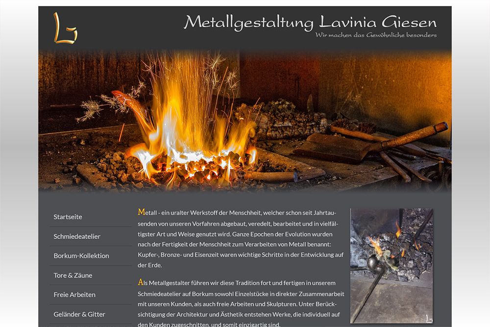 Metallgestaltung und Schmiedeatelier Lavinia Giesen